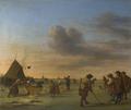 [Golfers on the Ice near Haarlem]