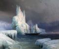 [Icebergs in Antarctica]