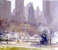 [Winter in Central Park, New York]