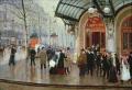 [Outside the Theatre du Vaudeville, Paris]