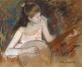 [Girl with a Banjo]