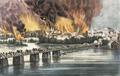 [The Fall of Richmond on the Night of April 2nd, 1865]
