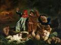 [Dante and Virgil in the Underworld]