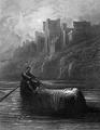 [Body of Elaine on its Way to King Arthur's Palace, from Idylls of the King]