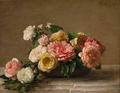 [Roses in a Bowl]