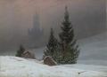 [Winter Landscape with Church]