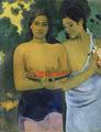 [Two Tahitian Women]