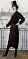[James Abbott McNeill Whistler on the Widow's Walk at his House in Lindsey Row, Chelsea]