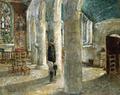[Church Interior, Brittany]
