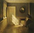 [A Girl Reading in an Interior]