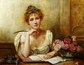 [Penning a Letter]