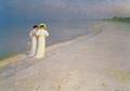 [Summer Evening on the Skagen Southern Beach with Anna Ancher and Marie Kroyer]
