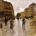 [Parisian Street Scene]