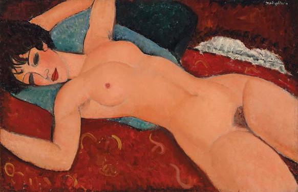 [Modigliani - Red Nude]