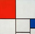 [Composition A, with Red and Blue]
