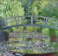 [The Waterlily Pond: Green Harmony]