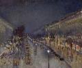 [Boulevard Montmartre at Night]