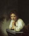 [Girl at a Window]