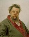 [Portrait of Modest Mussorgsky]