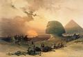 [Approach of the Simoom, Desert of Giza]