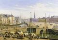 [A View of Copenhagen Towards The Stock Exchange from Gammel Strand]