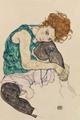 [Seated Woman with Bent Knee]